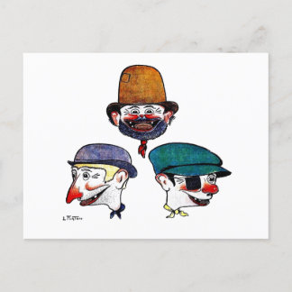 Pieds Nickelés Briefkaart