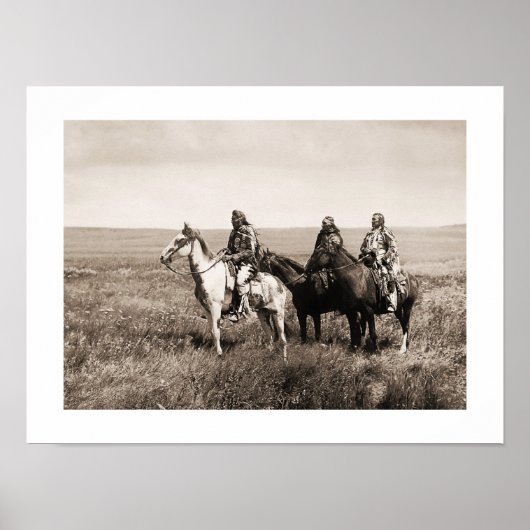 Piegan Blackfeet Chiefs Poster (Voorkant)