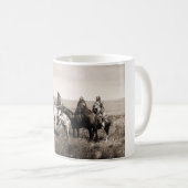 Piegan Blackfoot Indiërs Koffiemok (Voorkant rechts)