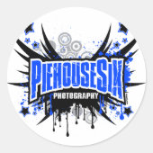 Piehouse Six Fotografie Sticker (Voorkant)