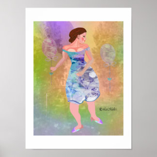 Piek achter het creatieve ontwerp van LeeMarie Poster