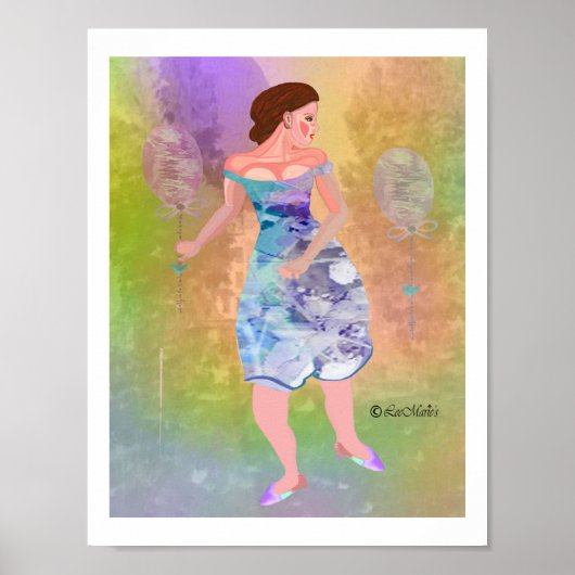 Piek achter het Creative Design-Poster van LeeMari Poster (Voorkant)