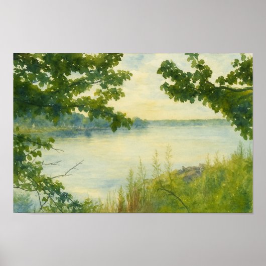 Piek door de bomen poster (Voorkant)