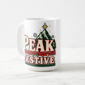 Piek Kerstmis Mok (Voorkant links)