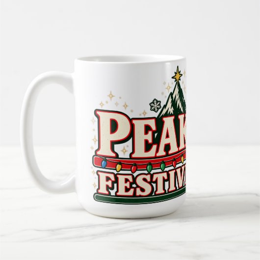 Piek Kerstmis Mok (Links)