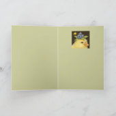 piek met blauwe bessen kaart (Binnen)