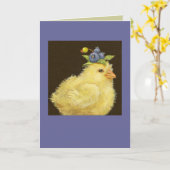 piek met blauwe bessen kaart (Gele Bloem)