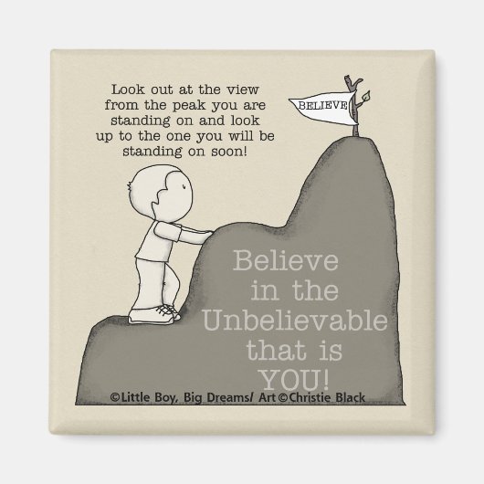 Piek naar Peak Magneet (Voorkant)