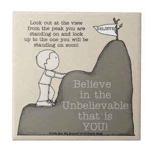 Piek naar Peak Tegeltje