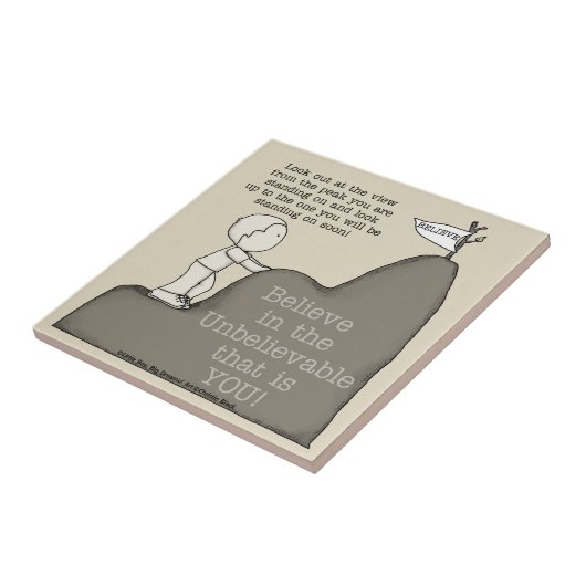 Piek naar Peak Tegeltje (Zijkant)