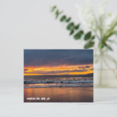 Piek Zonsondergang - Marina Del Rey, CA Briefkaart (Staand voorkant)