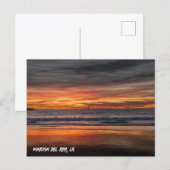 Piek Zonsondergang - Marina Del Rey, CA Briefkaart (Voorkant / Achterkant)