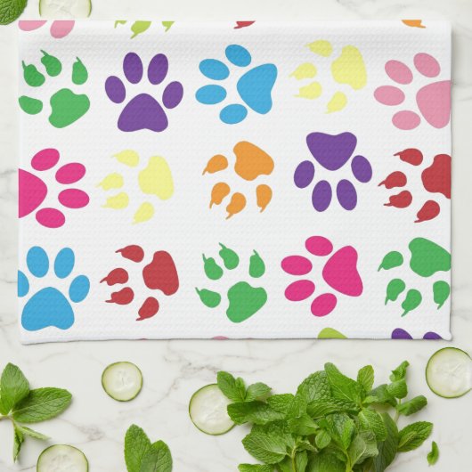 Piekafdrukpatroon instellen theedoek (Gevouwen)