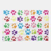 Piekafdrukpatroon instellen theedoek (Horizontaal)