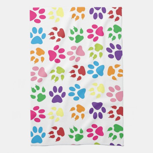 Piekafdrukpatroon instellen theedoek (Verticaal)