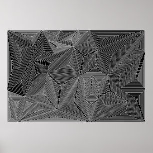 Pieken en troggen poster