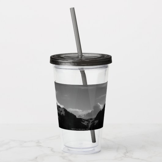 Pieken en wolken acryl drinkbeker (Links)