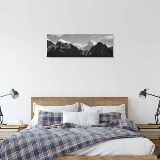 Pieken en wolken canvas afdruk (Insitu (Slaapkamer))