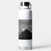 Pieken en wolken waterfles (Achterkant)