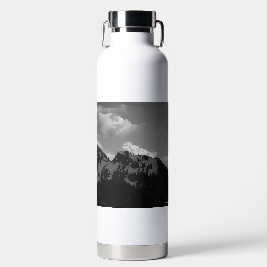 Pieken en wolken waterfles (Voorkant)