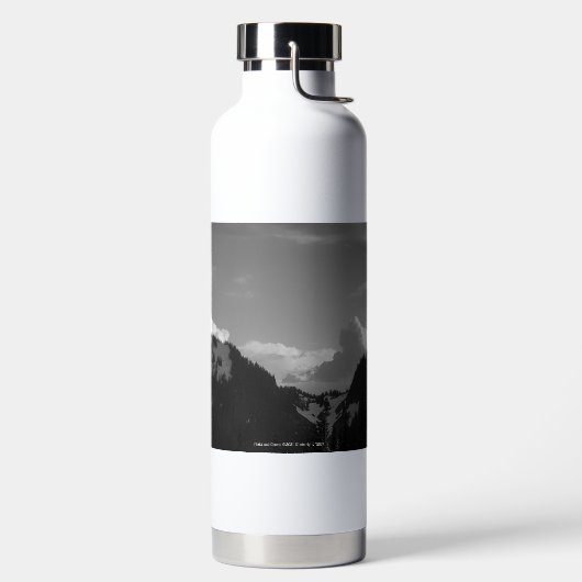 Pieken en wolken waterfles (Links)