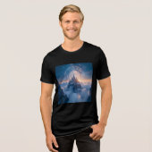 Pieken In De Lucht Tri-Blend Shirt (Voorkant volledig)