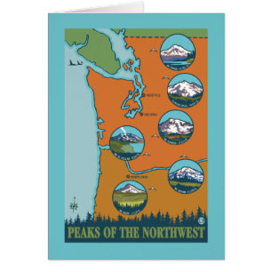 Pieken in het noordwesten - 5 verschillende bergen