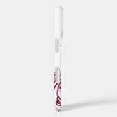 PIEKEN IN LOVE MONOGRAM Rood en Wit Case-Mate iPhone Case (Achterkant / Rechts)