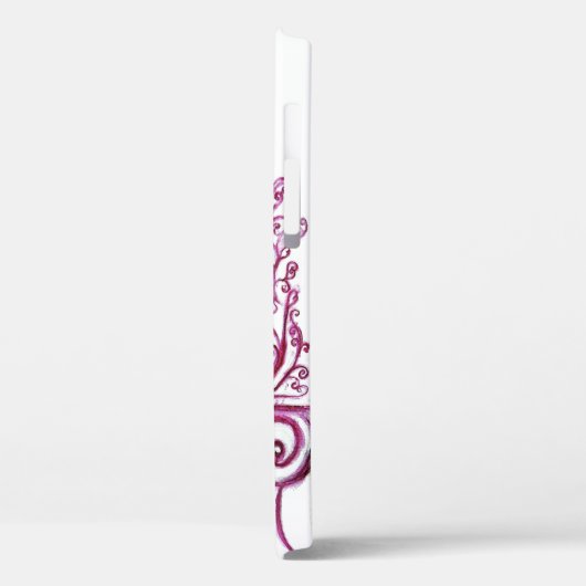 PIEKEN IN LOVE MONOGRAM Rood en Wit Case-Mate iPhone Case (Achterkant / Links)