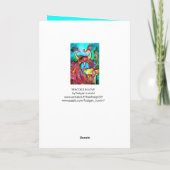 PIEKEN IN LOVE MONOGRAM-Valentijnsdag Feestdagen Kaart (Achterkant)