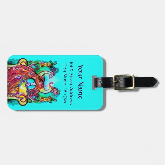 PIEKEN IN VERLIES BAGAGELABEL (Voorkant horizontaal)