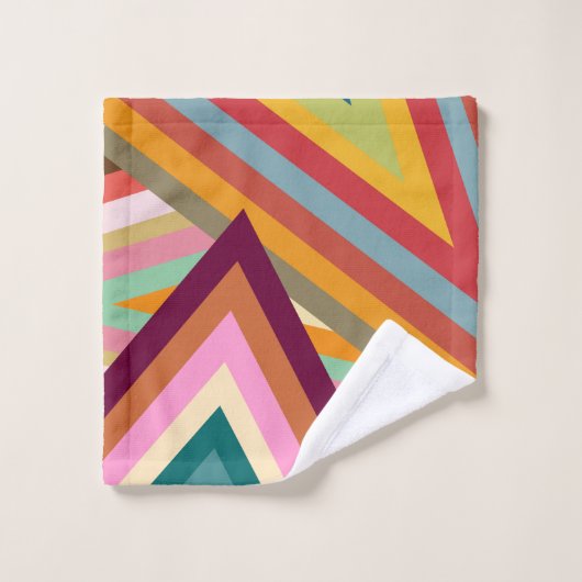 Pieken van de jaren zeventig bad handdoek (Wasdoekje)