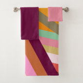 Pieken van de jaren zeventig bad handdoek (Insitu)