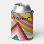 Pieken van de jaren zeventig blikjeskoeler (Blikje Voorkant)