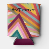 Pieken van de jaren zeventig blikjeskoeler (Voorkant)