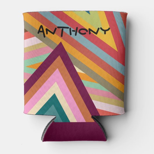 Pieken van de jaren zeventig blikjeskoeler (Voorkant)