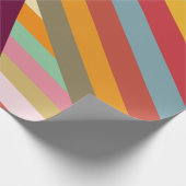 Pieken van de jaren zeventig cadeaupapier (Hoek)