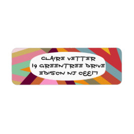 Pieken van de jaren zeventig etiket