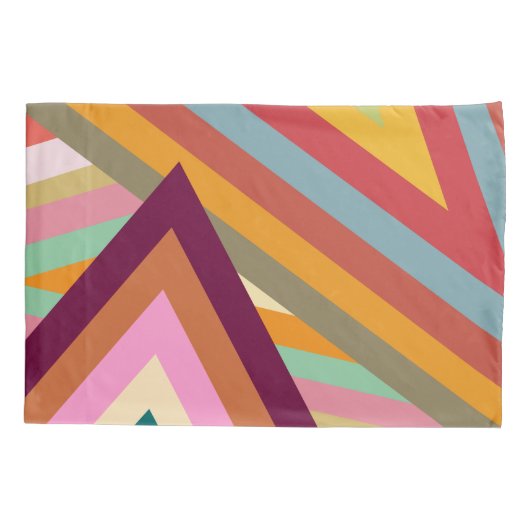 Pieken van de jaren zeventig kussensloop (Achterkant)