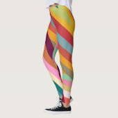 Pieken van de jaren zeventig leggings (Links)