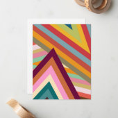 Pieken van de jaren zeventig notitiekaartje (Voorkant / Achterkant in situ)