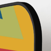 Pieken van de jaren zeventig pickleball paddle (Links Detail)