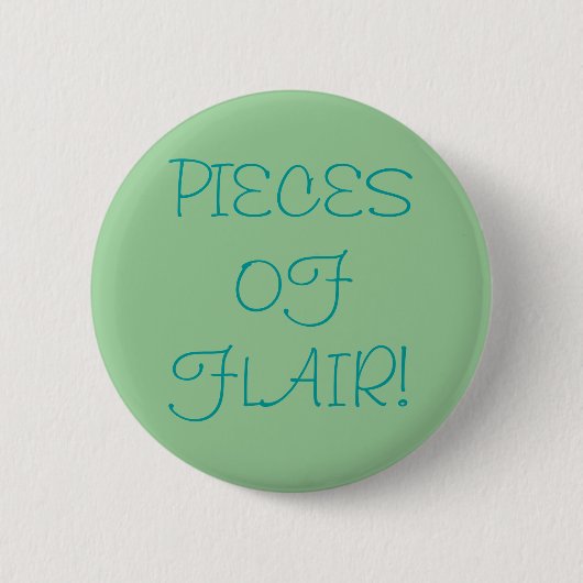 PIEKEN VAN VLAIR! Button voor je om voor humor te  (Voorkant)