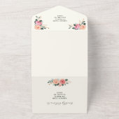 piekerachtige droom all in one uitnodiging (Buitenkant)