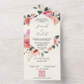 piekerachtige droom all in one uitnodiging (Binnen)