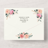 piekerachtige droom all in one uitnodiging (Achterkant)