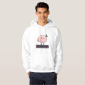 Piekeren Is Mijn Cardio – Grappige Angst Hoodie (Voorkant volledig)