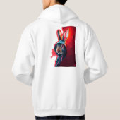 Piekeren met Kash Rabbits Hoodie (Achterkant)
