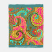 Piekflenzen Fleece Deken (Voorkant)