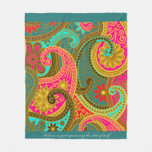 Piekflenzen Fleece Deken